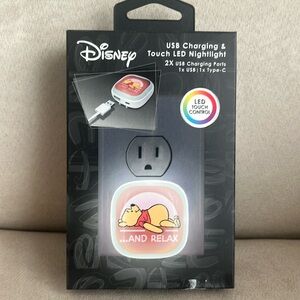 NIB Disney USB Charging & Touch LED Nightlight